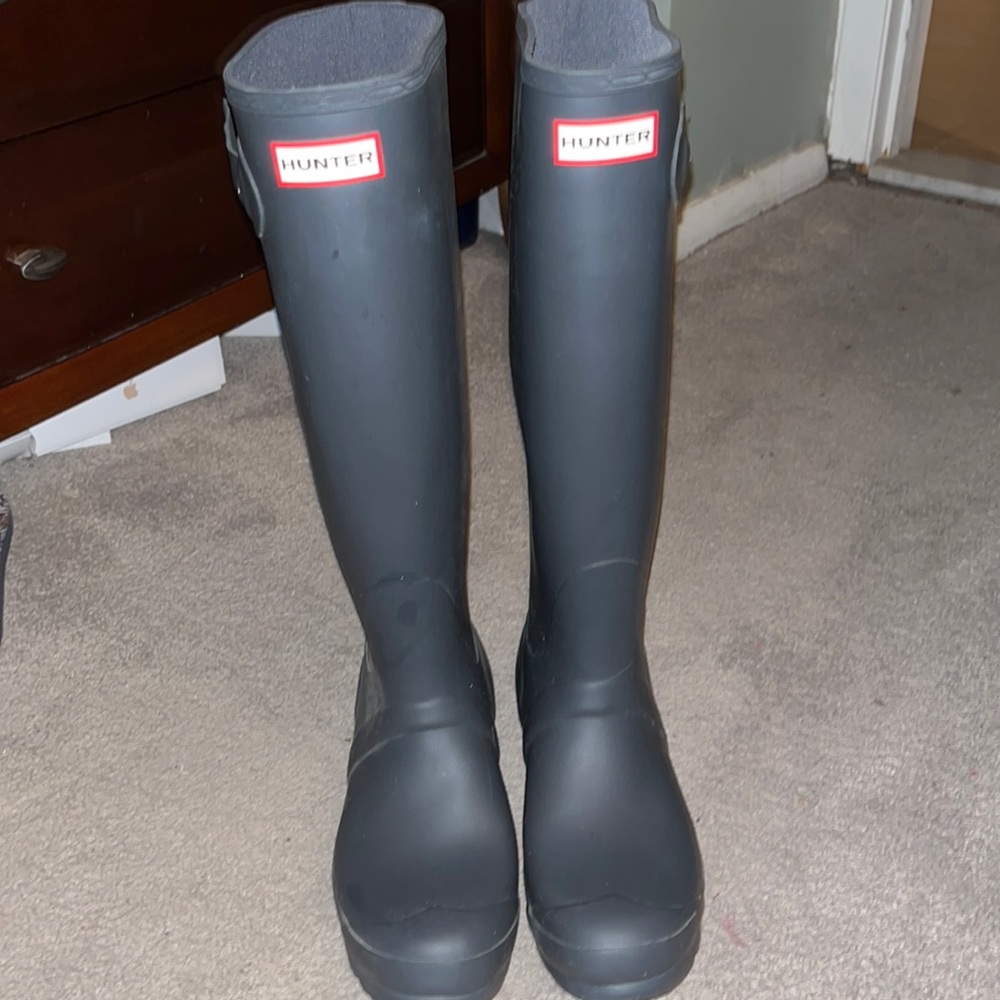 Hunter tall boots
